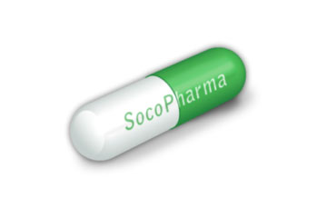 logo du groupement de pharmacies "Socopharma"