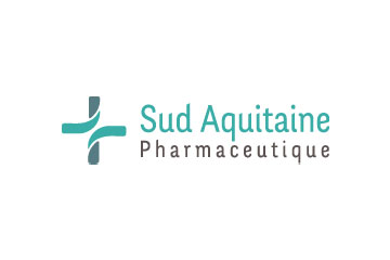 logo du groupement de pharmacies "Sud Aquitaine Pharmaceutique"